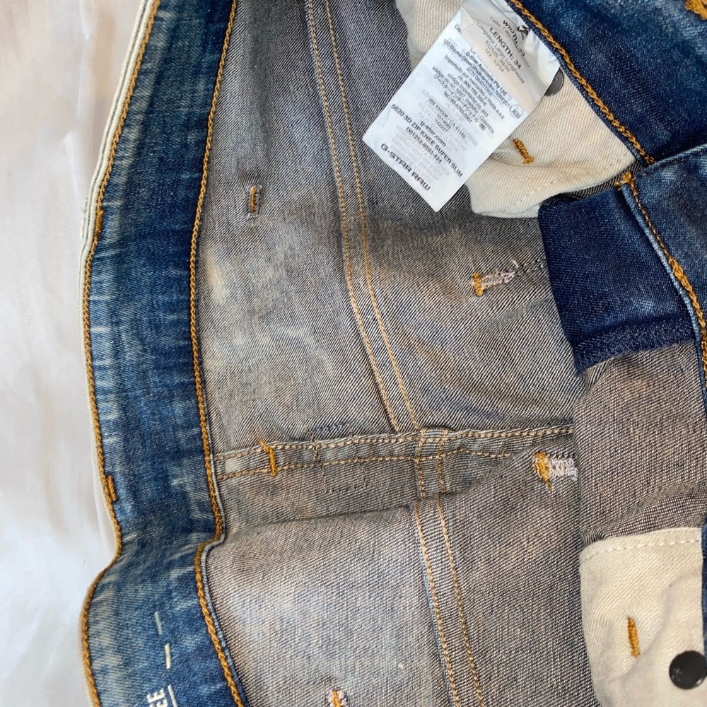 MEN'S SKINNY/SLIM-FIT JEANS (Size 34) - Picture 4 of 5